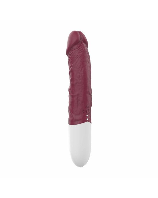 Фалоімітатор з вібрацією Loviss Caeser Vibrator Dildo, реалістичний, 12 режимів
