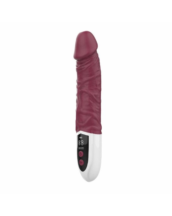 Фалоімітатор з вібрацією Loviss Caeser Vibrator Dildo, реалістичний, 12 режимів