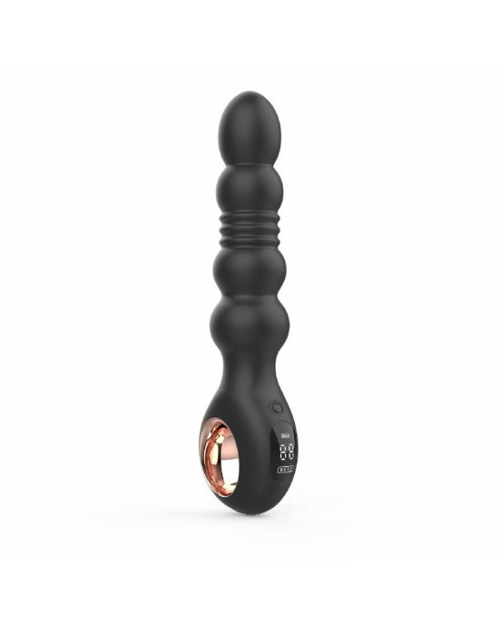Анальний вібратор з пульсацією Loviss Thor Thrusting Anal Plug, 2 мотори Анальний вібратор з пульсацією Loviss Thor Thrusting Anal Plug, 2 мотори