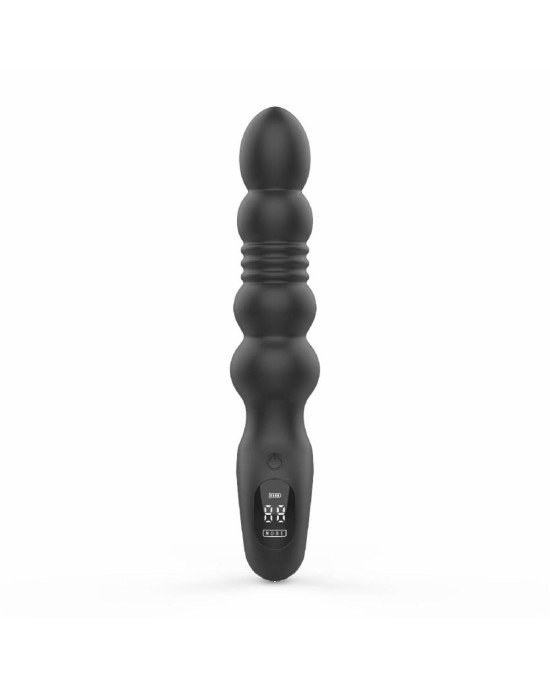 Анальний вібратор з пульсацією Loviss Thor Thrusting Anal Plug, 2 мотори Анальний вібратор з пульсацією Loviss Thor Thrusting Anal Plug, 2 мотори