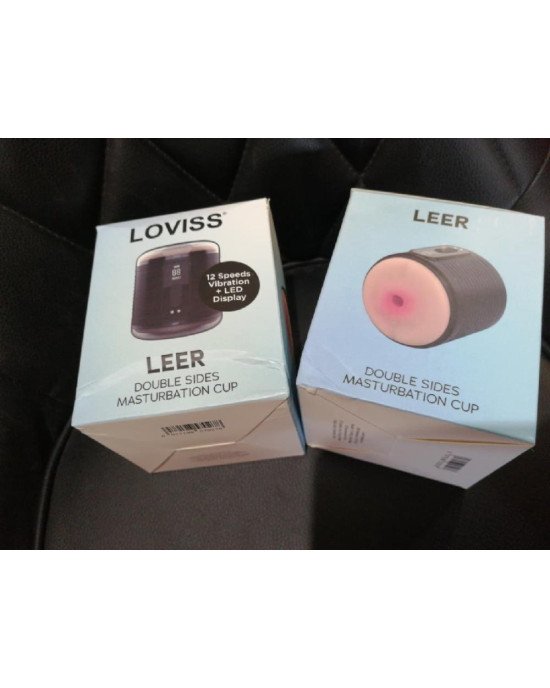 Мастурбатор Loviss Leer Double Sides Masturbation (м'яте паковання!!!) Мастурбатор Loviss Leer Double Sides Masturbation (м'яте паковання!!!)