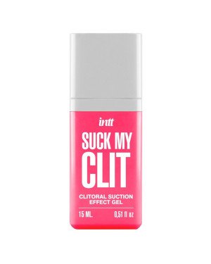 Смоктайзер для клітора Intt Suck My Clit Wild Strawberry (15 мл), полуниця, гель з ефектом посмоктування