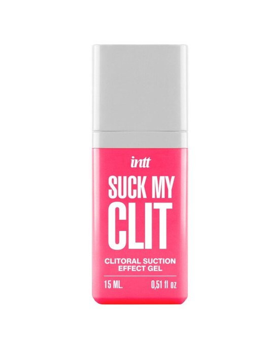 Смоктайзер для клітора Intt Suck My Clit Wild Strawberry (15 мл), полуниця, гель з ефектом посмоктування Смоктайзер для клітора Intt Suck My Clit Wild Strawberry (15 мл), полуниця, гель з ефектом посмоктування