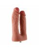 Подвійний фалоімітатор для секс-машин Hismith Silicone Double Penetrator Dildo, система KlicLok Подвійний фалоімітатор для секс-машин Hismith Silicone Double Penetrator Dildo, система KlicLok