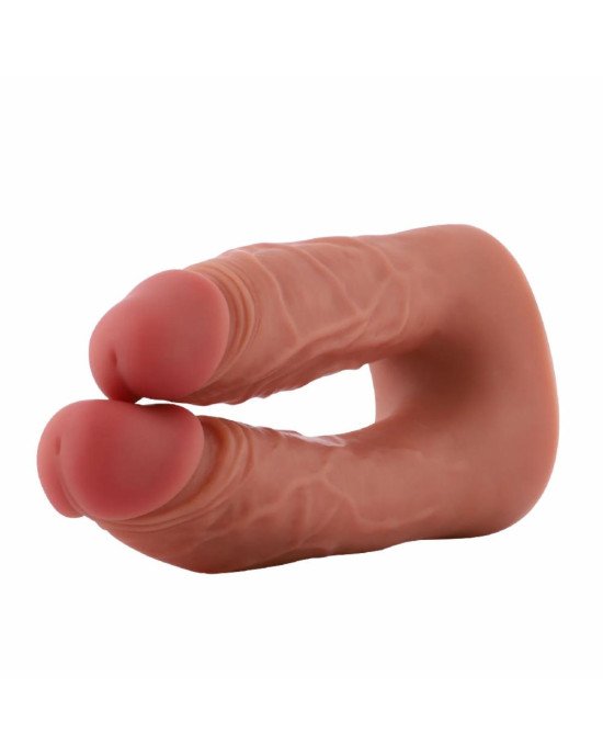 Подвійний фалоімітатор для секс-машин Hismith Silicone Double Penetrator Dildo, система KlicLok Подвійний фалоімітатор для секс-машин Hismith Silicone Double Penetrator Dildo, система KlicLok