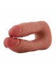 Подвійний фалоімітатор для секс-машин Hismith Silicone Double Penetrator Dildo, система KlicLok Подвійний фалоімітатор для секс-машин Hismith Silicone Double Penetrator Dildo, система KlicLok