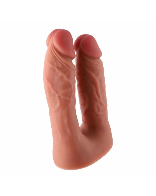 Подвійний фалоімітатор для секс-машин Hismith Silicone Double Penetrator Dildo, система KlicLok Подвійний фалоімітатор для секс-машин Hismith Silicone Double Penetrator Dildo, система KlicLok
