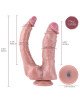 Подвійний фалоімітатор для секс-машин Hismith Double Penetrator, 9.25″, KlicLok та присоска Подвійний фалоімітатор для секс-машин Hismith Double Penetrator, 9.25″, KlicLok та присоска