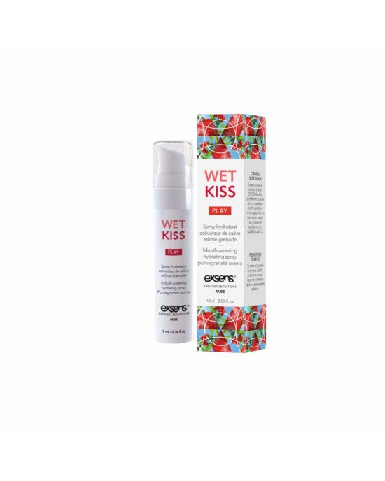Спрей для посилення слиновиділення EXSENS Wet Kiss Pomegranate 15 мл Спрей для посилення слиновиділення EXSENS Wet Kiss Pomegranate 15 мл