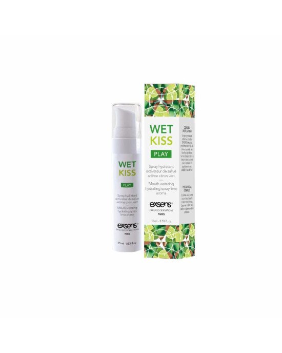 Спрей для посилення слиновиділення EXSENS Wet Kiss Lime 15 мл Спрей для посилення слиновиділення EXSENS Wet Kiss Lime 15 мл