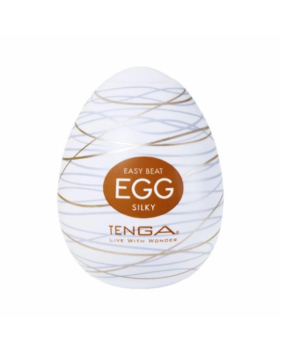 Мастурбатор-яйце Tenga Egg Silky Мастурбатор-яйце Tenga Egg Silky