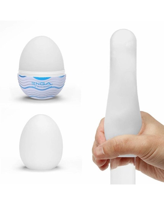 Мастурбатор-яйце Tenga Egg Silky Мастурбатор-яйце Tenga Egg Silky