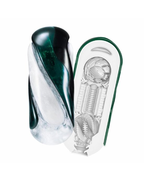Мастурбатор Tenga Flip 360 Aurora Green Мастурбатор Tenga Flip 360 Aurora Green