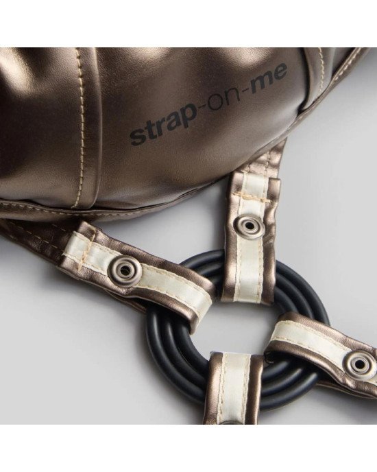 Трусики для страпону Strap-On-Me Leatherette Harness DESIROUS - NEW DESIGN