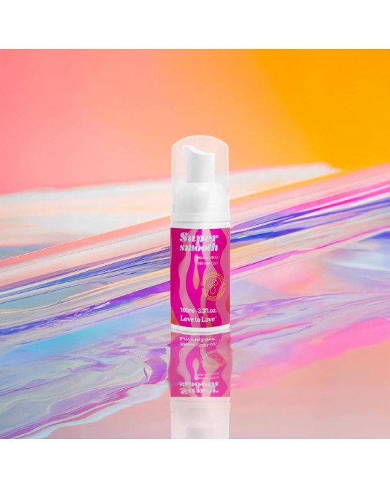 Піноподібна змазка на водній основі Love To Love SUPER SMOOTH (100 мл) Піноподібна змазка на водній основі Love To Love SUPER SMOOTH (100 мл)