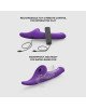 Вібронасадка для страпону з вакуумною стимуляцією Strap-On-Me Multi Orgasm Dildo S Purple Вібронасадка для страпону з вакуумною стимуляцією Strap-On-Me Multi Orgasm Dildo S Purple