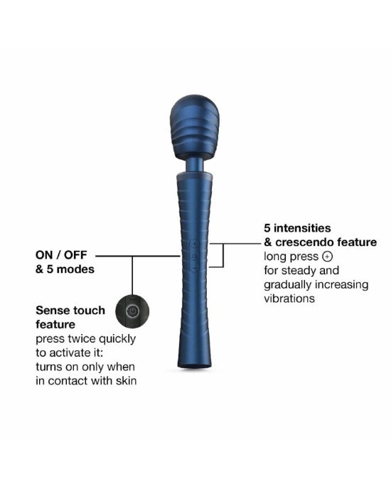 Вібромасажер MAN.WAND EDGY Stellar Blue Вібромасажер MAN.WAND EDGY Stellar Blue