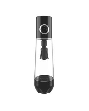 Автоматична вакуумна помпа Men Powerup Luxury Pump з вібромасажем