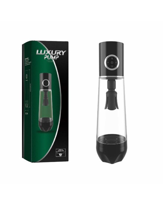 Автоматична вакуумна помпа Men Powerup Luxury Pump з вібромасажем Автоматична вакуумна помпа Men Powerup Luxury Pump з вібромасажем