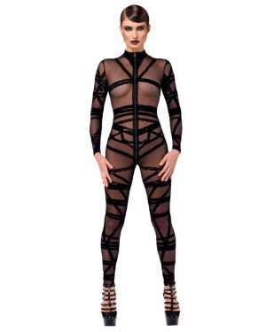 Комбінезон Noir Handmade F357 Bondesque Catsuit XS