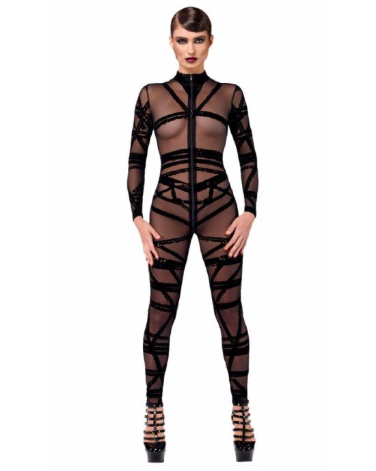 Комбінезон Noir Handmade F357 Bondesque Catsuit S Комбінезон Noir Handmade F357 Bondesque Catsuit S