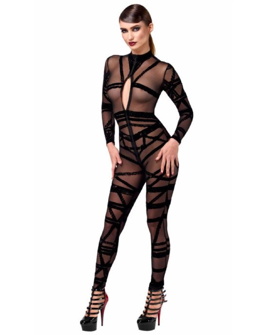 Комбінезон Noir Handmade F357 Bondesque Catsuit S Комбінезон Noir Handmade F357 Bondesque Catsuit S