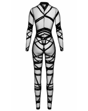 Комбінезон Noir Handmade F357 Bondesque Catsuit XXL Комбінезон Noir Handmade F357 Bondesque Catsuit XXL