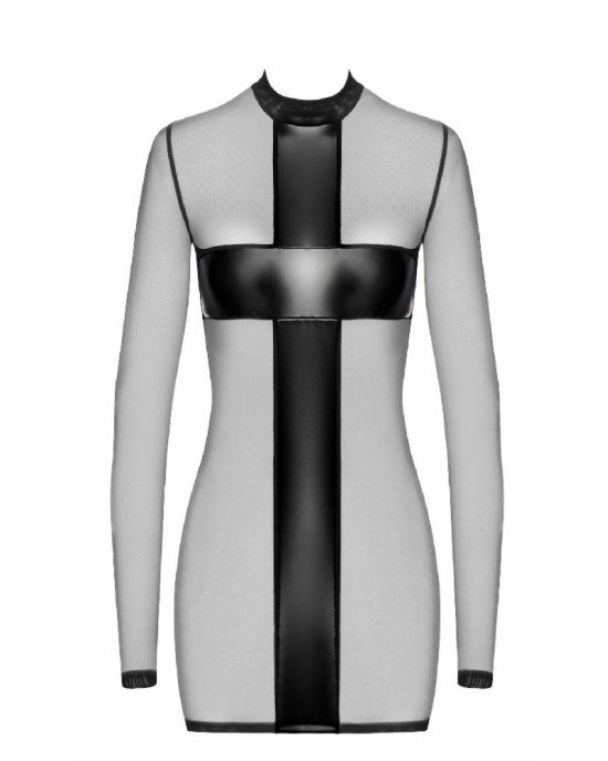 Сукня Noir Handmade F369 Crossfire Mesh & Wetlook Mini dress XL
