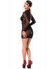 Сукня Noir Handmade F369 Crossfire Mesh & Wetlook Mini dress XL
