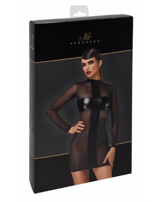 Сукня Noir Handmade F369 Crossfire Mesh & Wetlook Mini dress XL