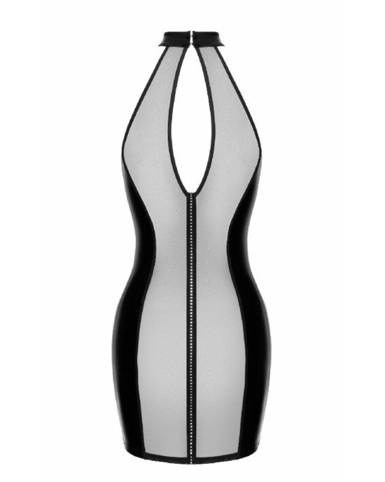 Сукня Noir Handmade F370 Luxuria Crystal Sheer Mini Dress L
