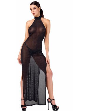 Сукня Noir Handmade F372 Onyx Twin-slit Long dress S