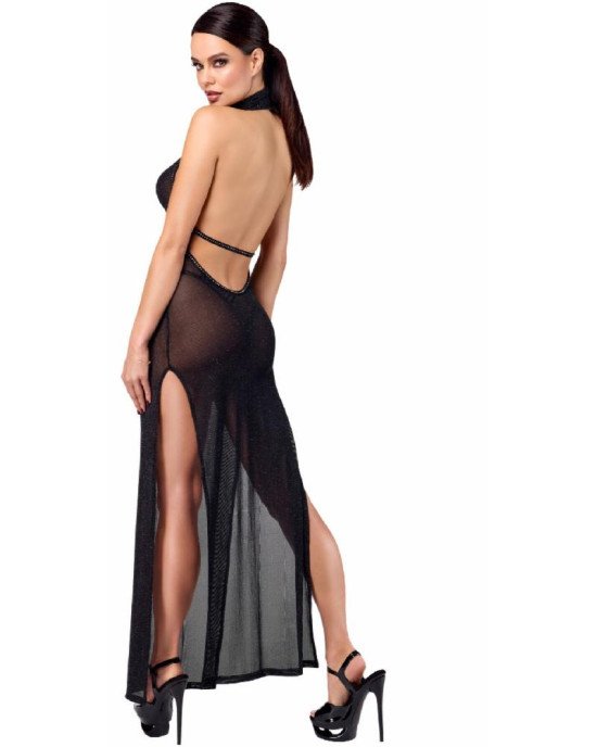 Сукня Noir Handmade F372 Onyx Twin-slit Long dress M Сукня Noir Handmade F372 Onyx Twin-slit Long dress M