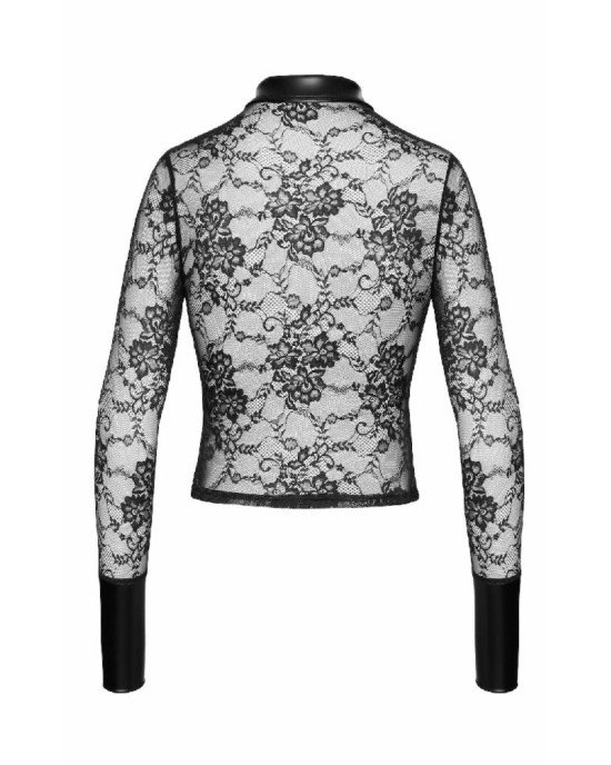 Блуза Noir Handmade F377 Noirelle Lace Button-up Shirt M Блуза Noir Handmade F377 Noirelle Lace Button-up Shirt M
