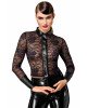 Блуза Noir Handmade F377 Noirelle Lace Button-up Shirt L Блуза Noir Handmade F377 Noirelle Lace Button-up Shirt L