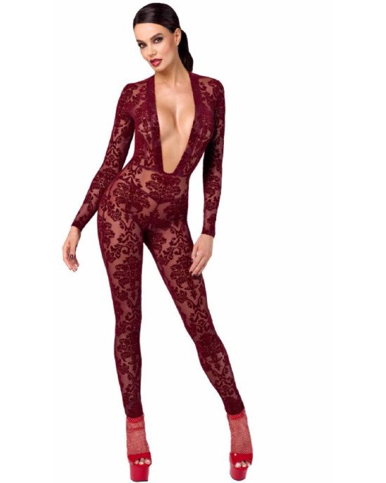 Бодістокінг Noir Handmade F382 Kink Royal Catsuit XL Бодістокінг Noir Handmade F382 Kink Royal Catsuit XL
