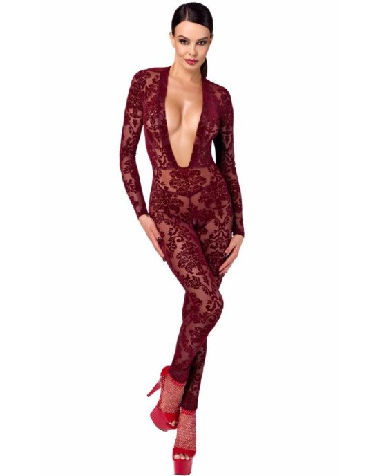 Бодістокінг Noir Handmade F382 Kink Royal Catsuit XL Бодістокінг Noir Handmade F382 Kink Royal Catsuit XL