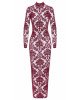 Сукня Noir Handmade F383 Kink Royal gown/long dress XL