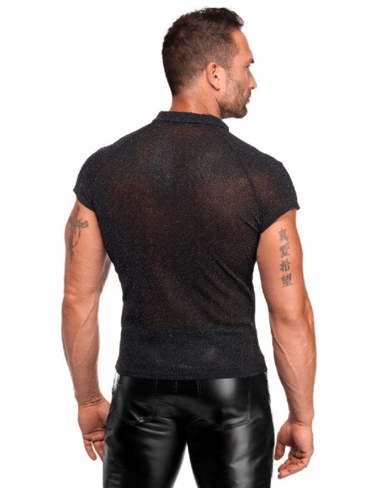 Чоловіче поло Noir Handmade H082 Onyx veil polo S