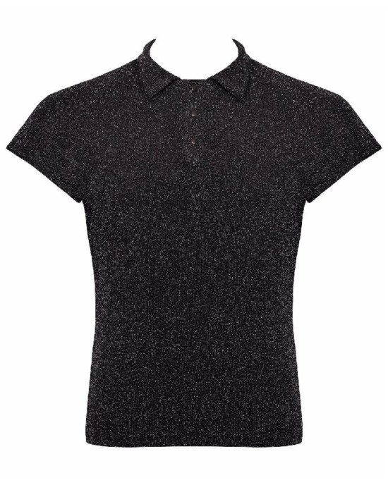 Чоловіче поло Noir Handmade H082 Onyx veil polo L