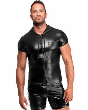 Чоловіча футболка з капюшоном Noir Handmade H085 Vexen hooded T-shirt XL