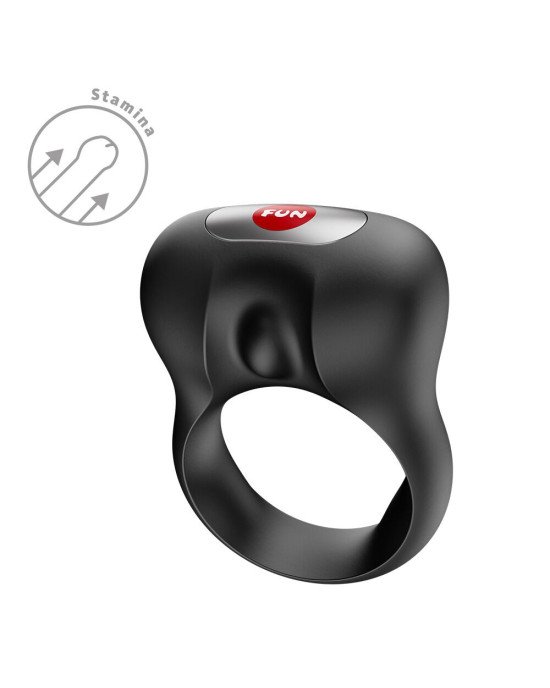 Ерекційне віброкільце Fun Factory Steady Black Ерекційне віброкільце Fun Factory Steady Black