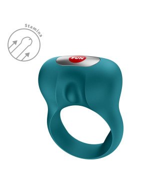 Ерекційне віброкільце Fun Factory Steady Bottle Green