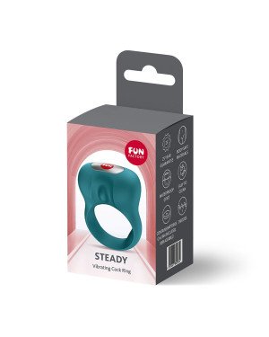 Ерекційне віброкільце Fun Factory Steady Bottle Green Ерекційне віброкільце Fun Factory Steady Bottle Green