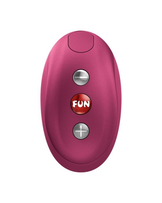 Вакуумний стимулятор Fun Factory MEA Wine Red, унікальні режими, функція посторгазм