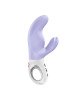 Вібратор-кролик Fun Factory MISS BI Purple, 2 незалежні мотори, діаметр 4,2 см