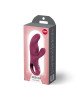 Вібратор-кролик Fun Factory MISS BI Wine Red, 2 незалежні мотори, діаметр 4,2 см