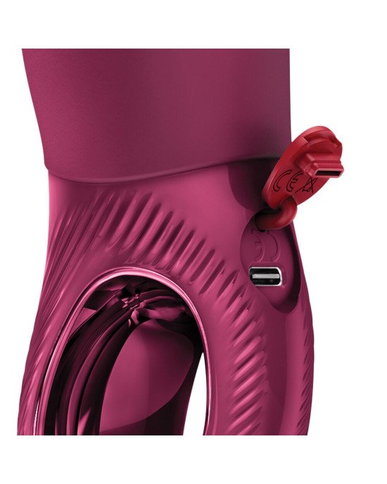 Пульсатор Fun Factory Stronic Deep, Wine Red, 8 режимів роботи, перезаряджуваний Пульсатор Fun Factory Stronic Deep, Wine Red, 8 режимів роботи, перезаряджуваний