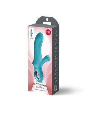 Пульсатор Fun Factory Bi Stronic Curve Aquamarine Пульсатор Fun Factory Bi Stronic Curve Aquamarine