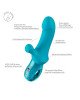 Пульсатор Fun Factory Bi Stronic Curve Aquamarine Пульсатор Fun Factory Bi Stronic Curve Aquamarine